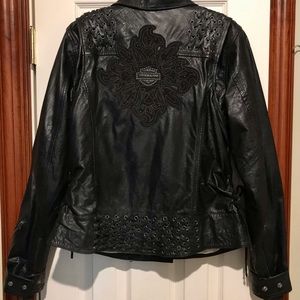 Women’s L Harley Davidson Leather Jacket